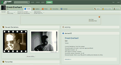 Desktop Screenshot of ernest-everhard.deviantart.com