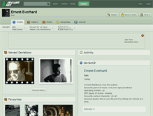 Tablet Screenshot of ernest-everhard.deviantart.com