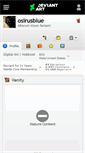 Mobile Screenshot of osirusblue.deviantart.com