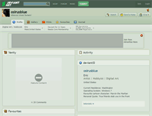 Tablet Screenshot of osirusblue.deviantart.com