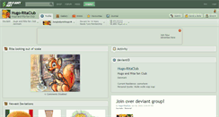 Desktop Screenshot of hugo-ritaclub.deviantart.com