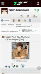 Mobile Screenshot of fallen-blackroses.deviantart.com
