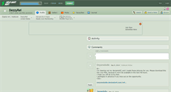 Desktop Screenshot of dezzyrei.deviantart.com