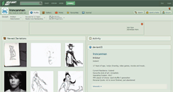 Desktop Screenshot of ironcanman.deviantart.com
