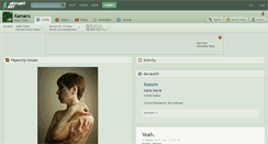 Desktop Screenshot of kamaro.deviantart.com