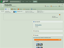 Tablet Screenshot of kiratsukito.deviantart.com