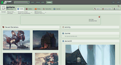 Desktop Screenshot of guntama.deviantart.com