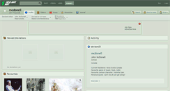 Desktop Screenshot of mcdonell.deviantart.com