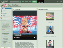 Tablet Screenshot of ecchi-fanartists.deviantart.com