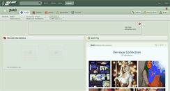 Desktop Screenshot of jbob3.deviantart.com