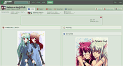 Desktop Screenshot of natsuo-x-youji-club.deviantart.com