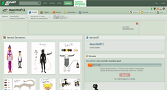 Desktop Screenshot of moonwolf12.deviantart.com