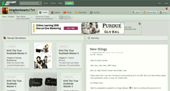 Desktop Screenshot of kingdomhearts1741.deviantart.com