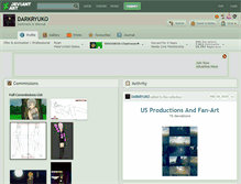 Tablet Screenshot of darkryuko.deviantart.com