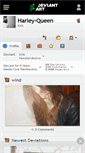 Mobile Screenshot of harley-queen.deviantart.com