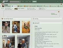 Tablet Screenshot of k3k4.deviantart.com