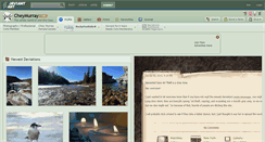 Desktop Screenshot of cheymurray.deviantart.com