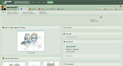 Desktop Screenshot of danman007.deviantart.com