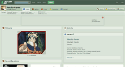 Desktop Screenshot of naruto-4-ever.deviantart.com