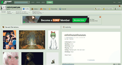 Desktop Screenshot of nekonyaanyaa.deviantart.com