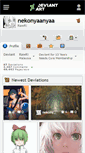 Mobile Screenshot of nekonyaanyaa.deviantart.com