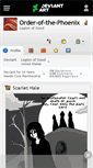 Mobile Screenshot of order-of-the-phoenix.deviantart.com