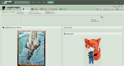 Desktop Screenshot of la-gato-negro.deviantart.com