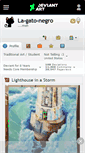 Mobile Screenshot of la-gato-negro.deviantart.com