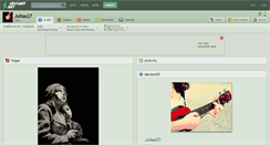 Desktop Screenshot of juliaa27.deviantart.com