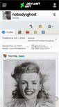 Mobile Screenshot of nobodysghost.deviantart.com