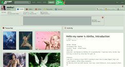 Desktop Screenshot of aletha1.deviantart.com