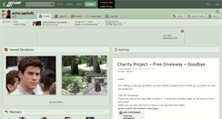 Desktop Screenshot of echo-sackett.deviantart.com