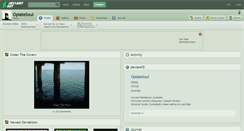 Desktop Screenshot of opiatesoul.deviantart.com