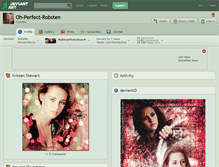 Tablet Screenshot of oh-perfect-robsten.deviantart.com