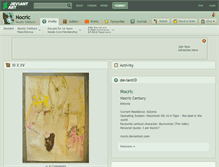 Tablet Screenshot of nocric.deviantart.com