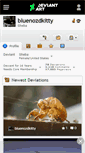 Mobile Screenshot of bluenozdkitty.deviantart.com