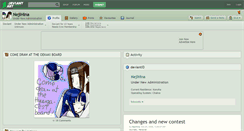 Desktop Screenshot of nejihina.deviantart.com