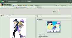 Desktop Screenshot of kouji-x-izumi.deviantart.com