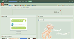 Desktop Screenshot of kalmia.deviantart.com