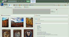 Desktop Screenshot of docjen.deviantart.com