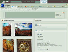 Tablet Screenshot of docjen.deviantart.com