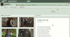 Desktop Screenshot of costakathy.deviantart.com