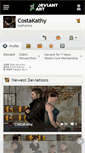 Mobile Screenshot of costakathy.deviantart.com