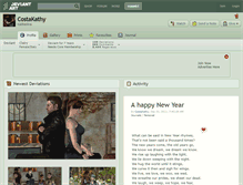Tablet Screenshot of costakathy.deviantart.com