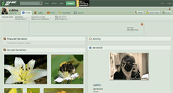 Desktop Screenshot of cukino.deviantart.com
