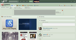 Desktop Screenshot of loveonve.deviantart.com