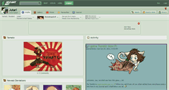 Desktop Screenshot of jutari.deviantart.com