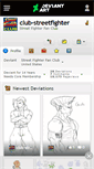 Mobile Screenshot of club-streetfighter.deviantart.com
