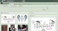 Desktop Screenshot of deniseawells.deviantart.com