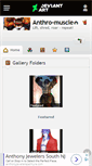 Mobile Screenshot of anthro-muscle.deviantart.com